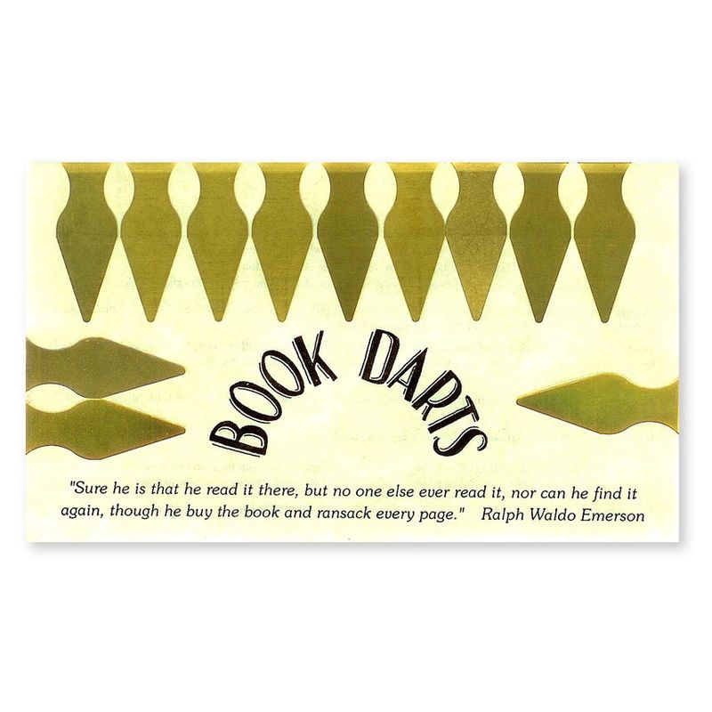Brass Book Darts (pack of 12)