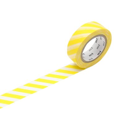 mt Stripe Lemon Washi