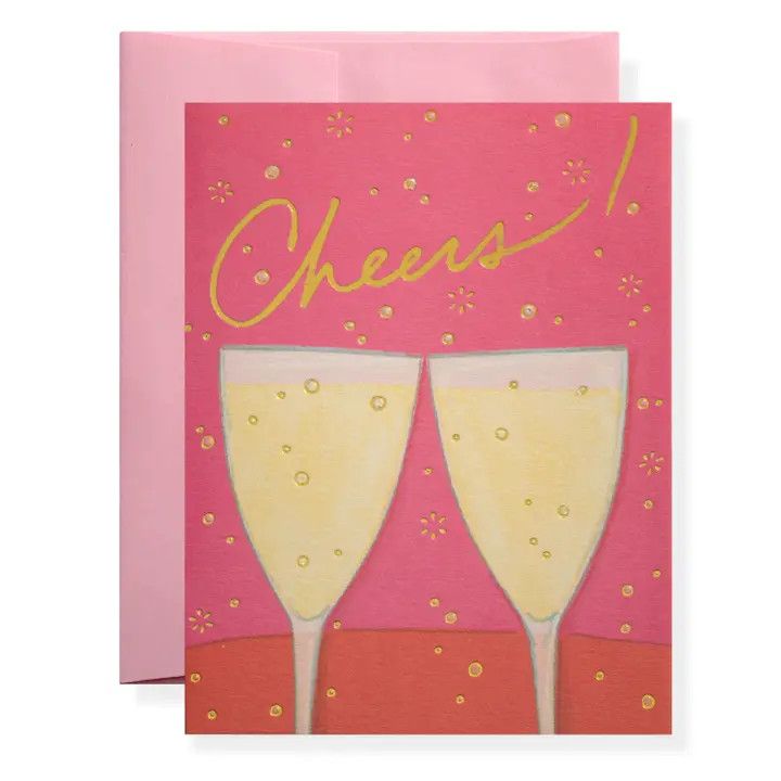 Pink Cheers Card