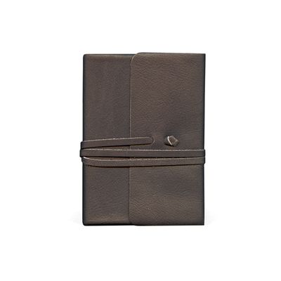 Journalino Medium Charcoal Leather Journal