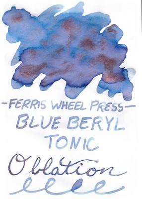 Ferris Wheel Press Ferritales Blue Beryl Tonic Bottled Ink (20ml)