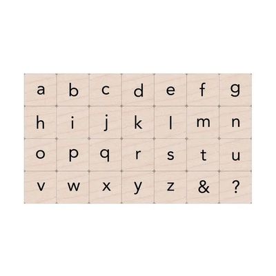 Essential Letters Ink 'n' Stamp Set