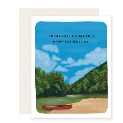 All A-Boat You Father's Day Card