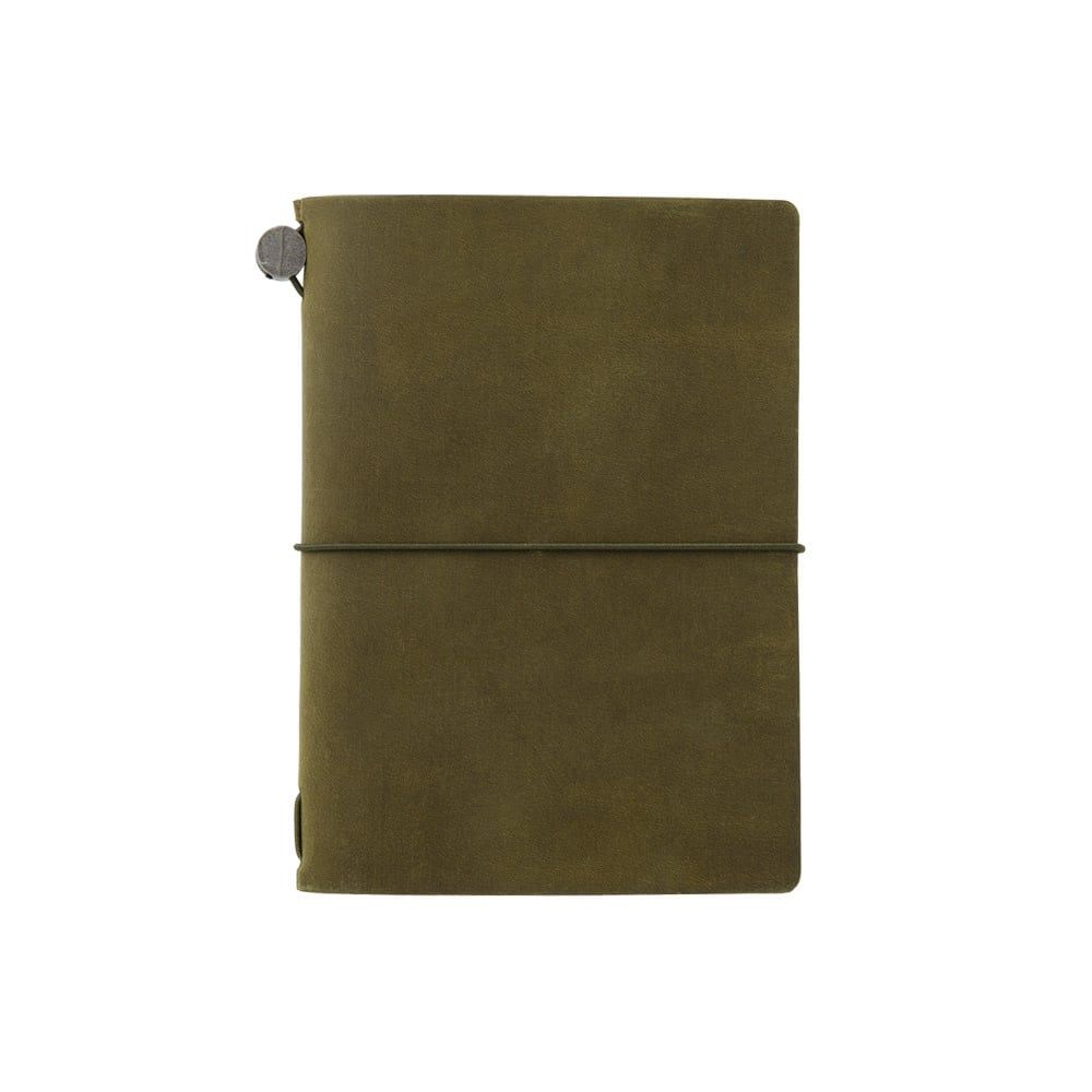 TRAVELER’S COMPANY – Traveler’s Notebook – Olive (Passport Size)
