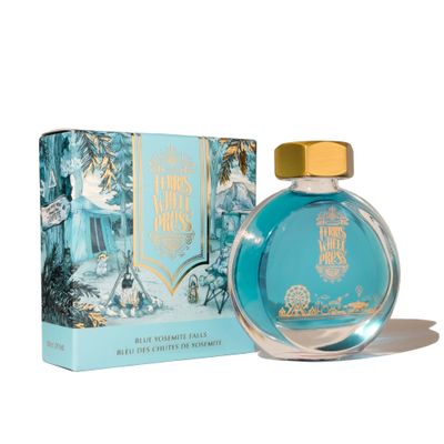 Ferris Wheel Press Blue Yosemite Falls Bottled Ink (38ml)
