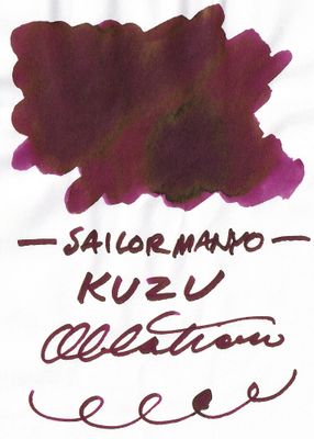 Sailor Manyo Kuzu Bottled Ink (50ml)