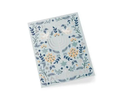 Hanukkah Menorah Cards (box of 8)