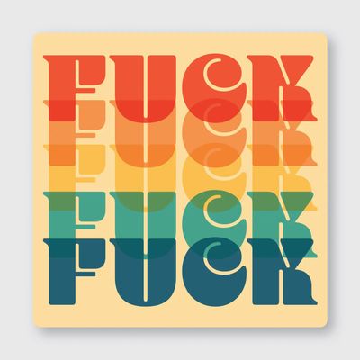 F Word Sticker