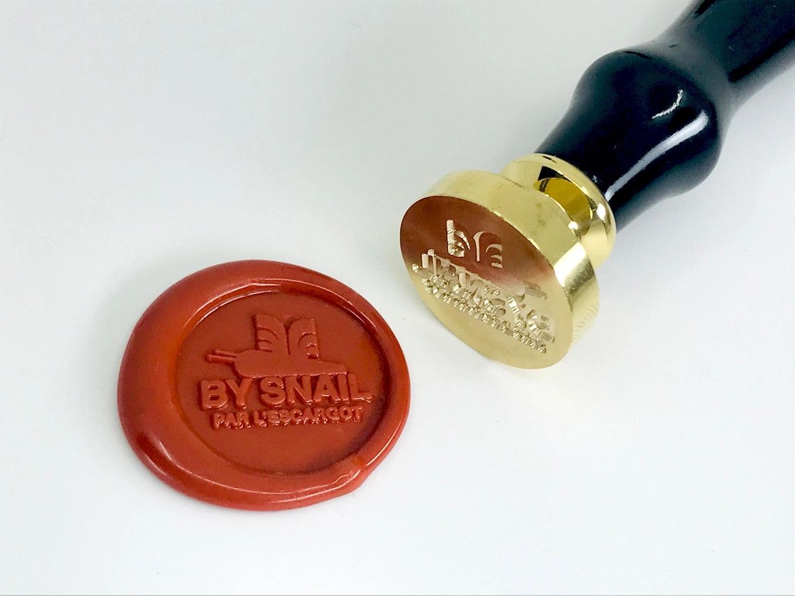 By Snail Wax Seal Stamp