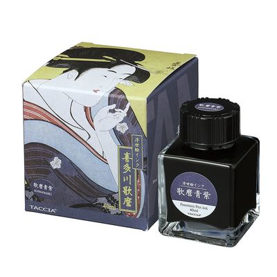 Taccia Ukiyo-e Aomurasaki Bottled Ink (40ml)