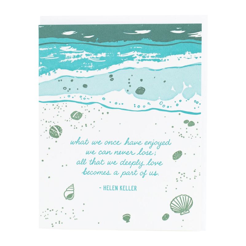 What We Deeply Love Sympathy Card