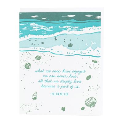 What We Deeply Love Sympathy Card