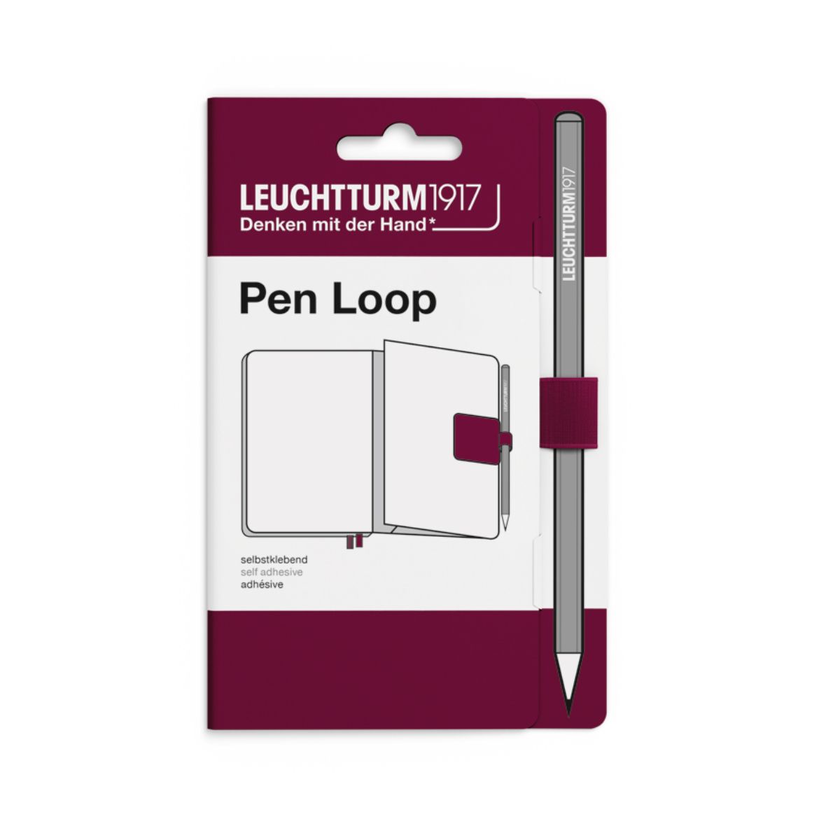 Leuchtturm1917 - Pen Loop - Port Red