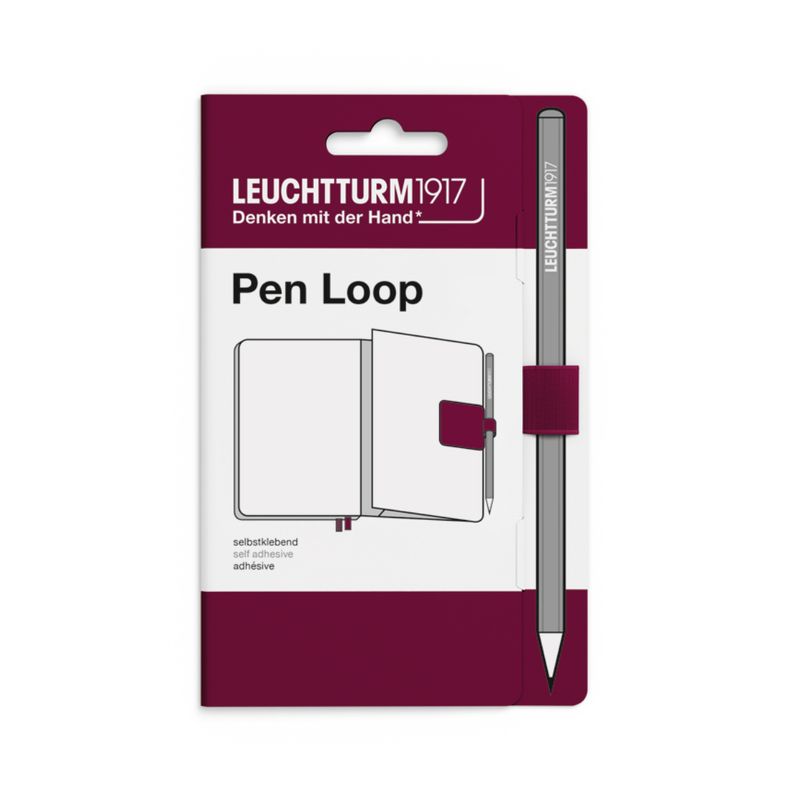 Leuchtturm1917 - Pen Loop - Port Red