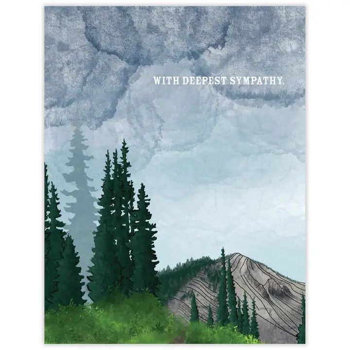 Sympathy Trees Card