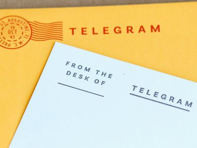 Telegram Letterpress Stationery Set (set of 6)