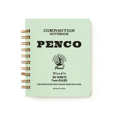 Penco Coil Notebook Small Mint