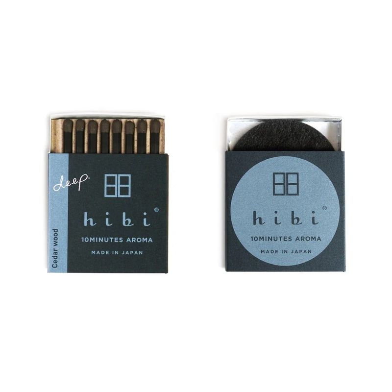 Hibi Cedarwood Incense Matches