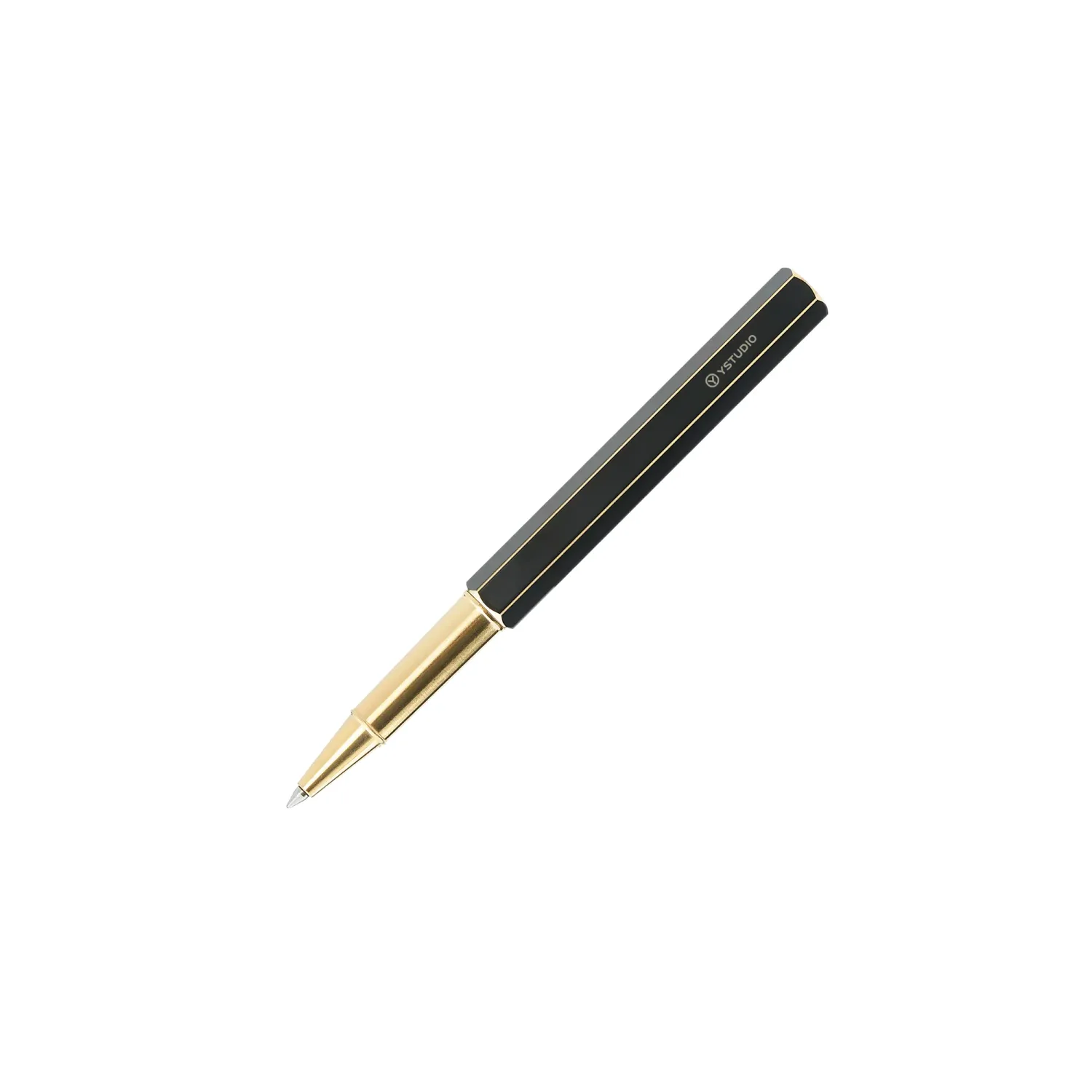 YSTUDIO Classic Revolve Rollerball Pen (Black Brass)