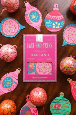 East End Press Baubles Sewn Garland