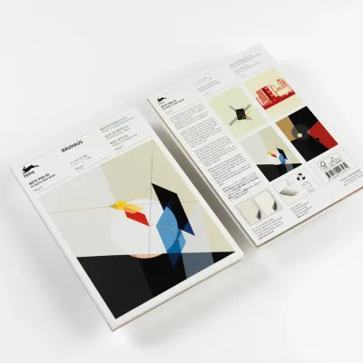 Pepin Press Bauhaus A5 Notepad