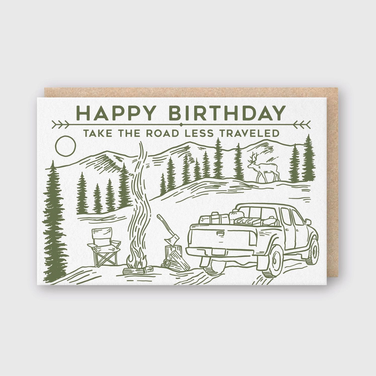 Happy Birthday Road Less Traveled Truck