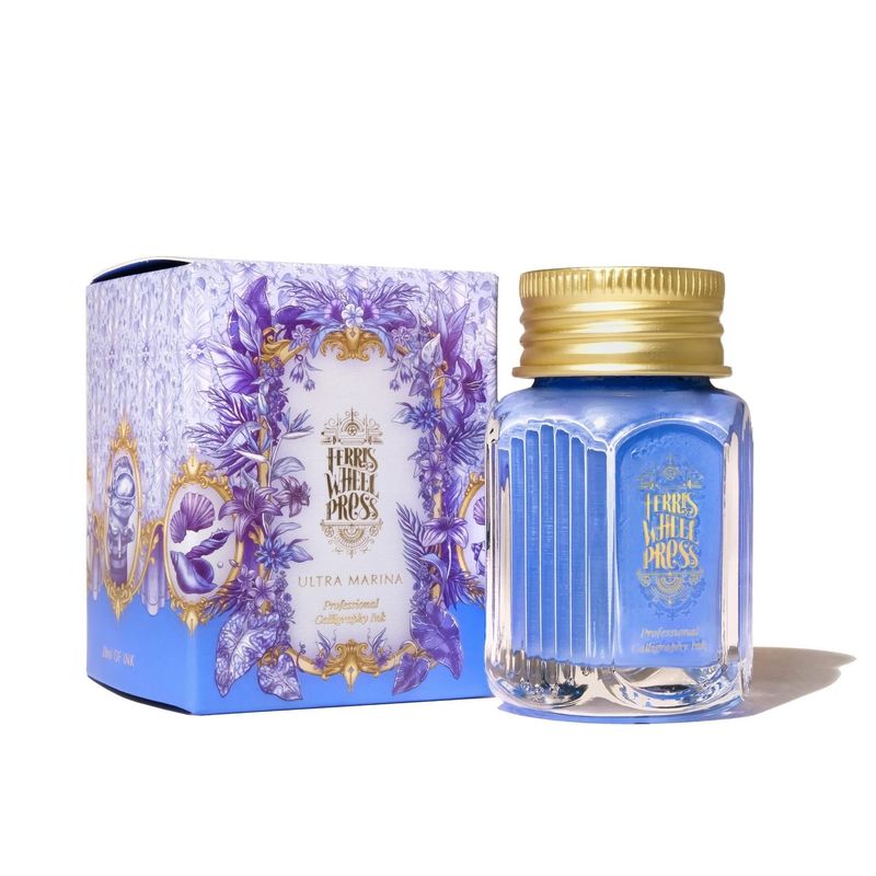 Ferris Wheel Press Ultra Marina Calligraphy Ink (28ml)