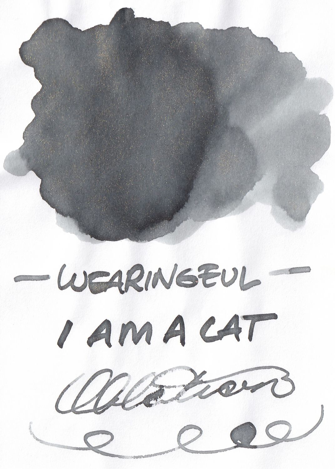 Wearingeul I am a Cat Bottled Ink (30ml)