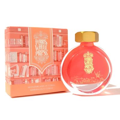 Ferris Wheel Press Wonderland in Coral Bottled Ink (38ml)