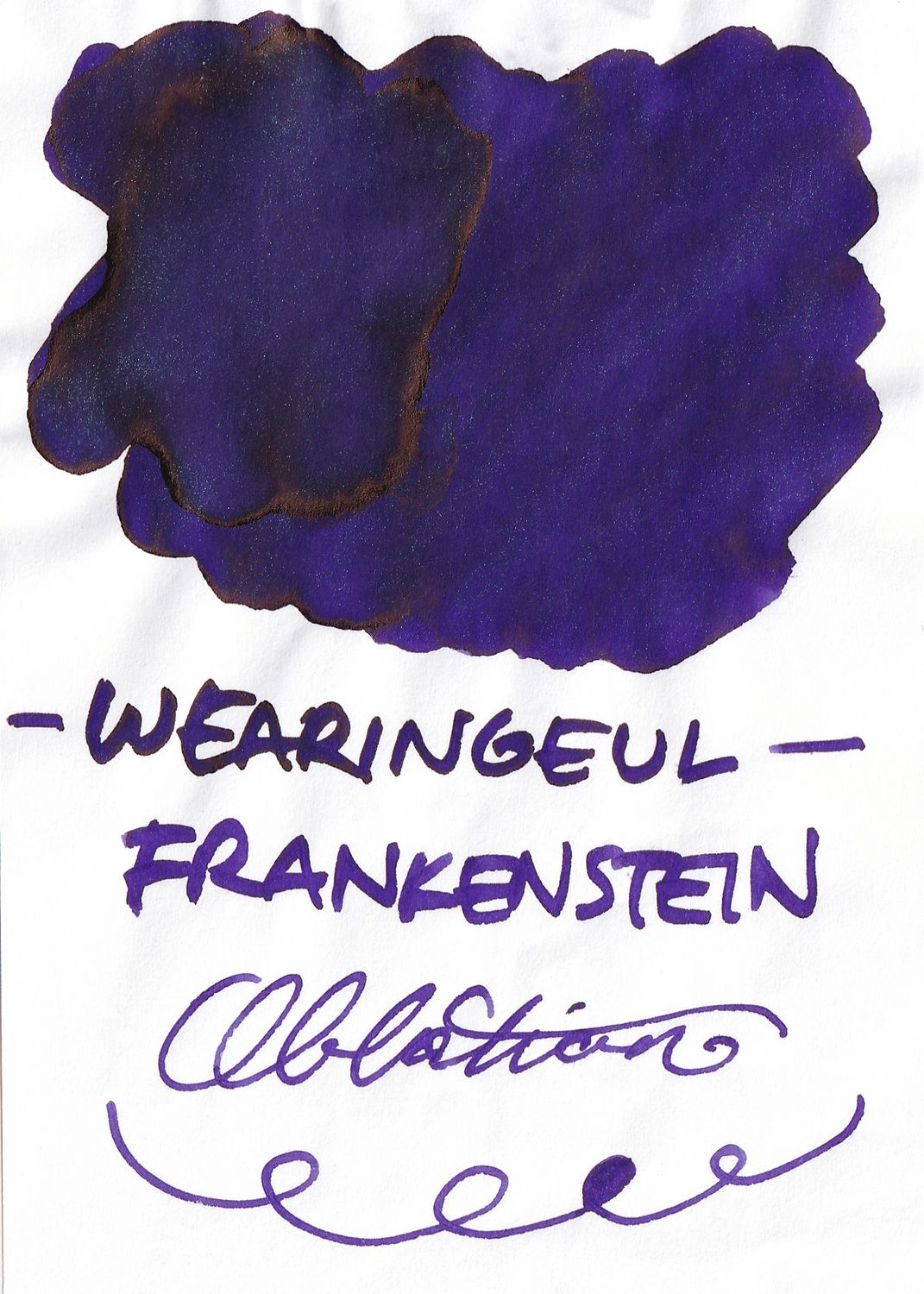 Wearingeul Frankenstein Bottled Ink (30ml)