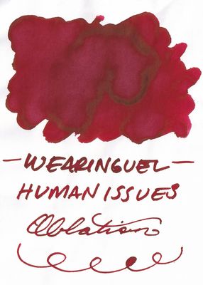 Wearingeul Human Issues Bottled Ink (30ml)