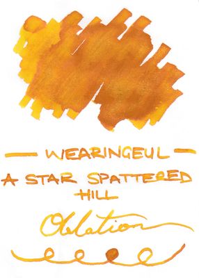 Wearingeul A Star Spattered Hill Bottled Ink (30ml)