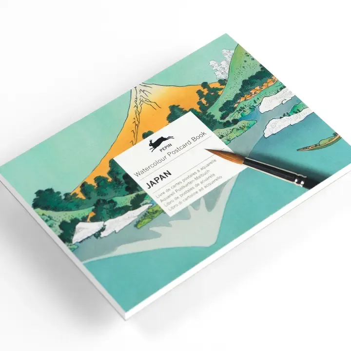 Pepin Press Japan Watercolour Postcard Book