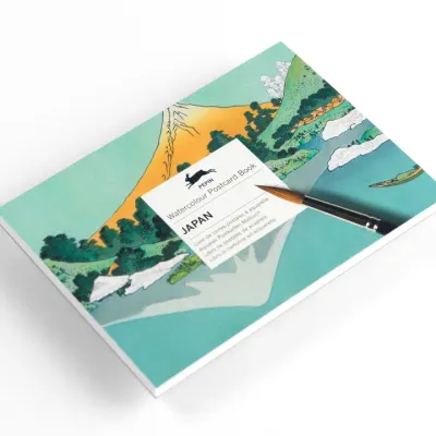 Pepin Press Japan Watercolour Postcard Book