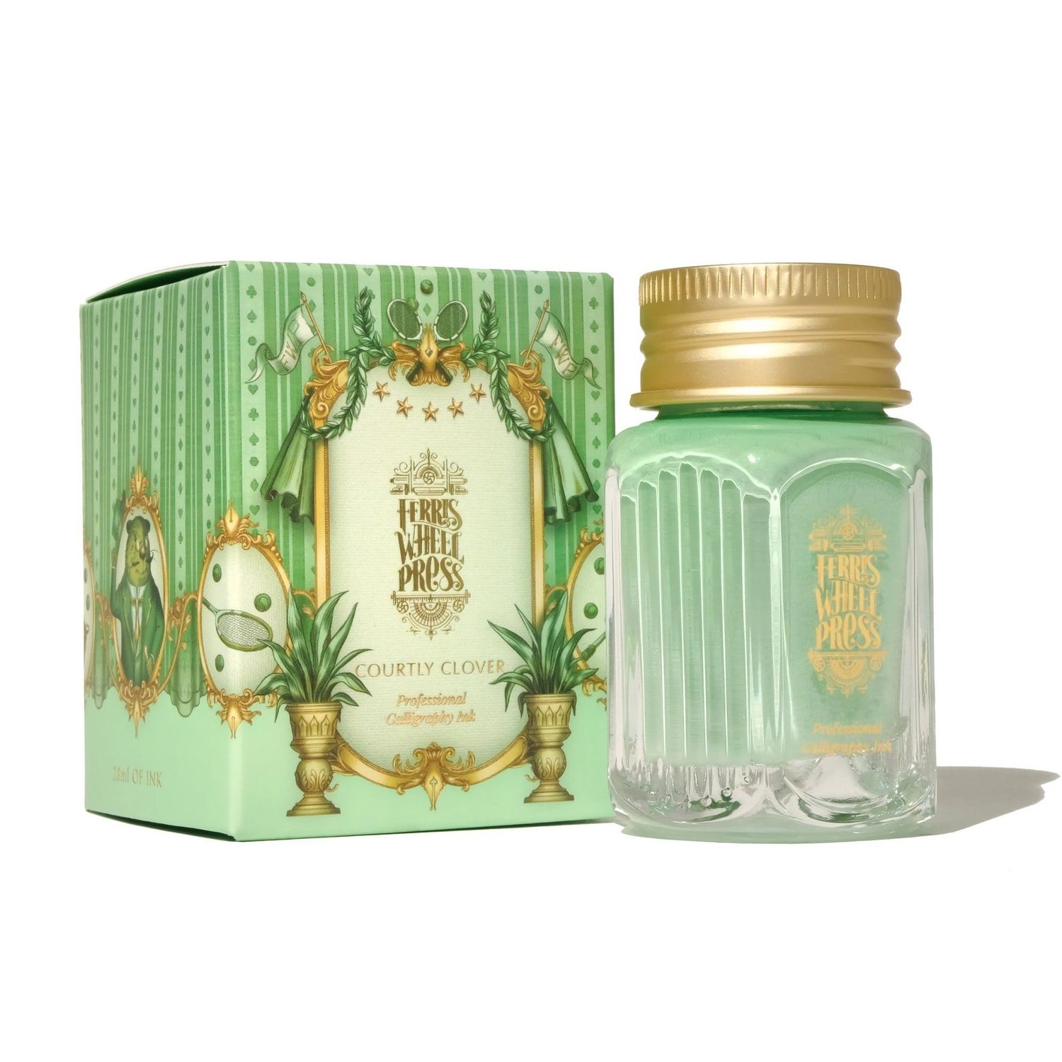 Ferris Wheel Press Courtly Clover Calligraphy Ink (28ml)