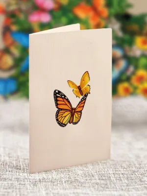 Mini Butterflies and Buttercups Pop Up Card