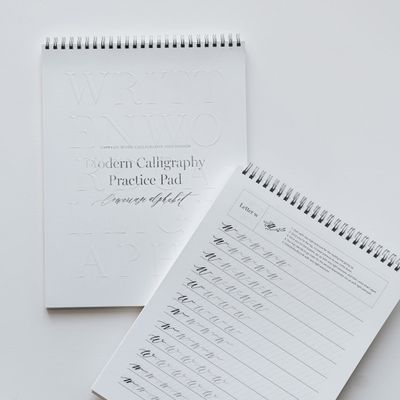 Lowercase Alphabet Calligraphy Practice Pad
