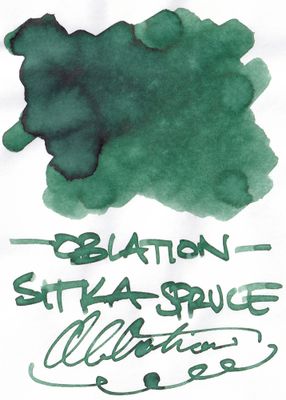 Oblation Sitka Spruce Fountain Pen Ink (30ml)