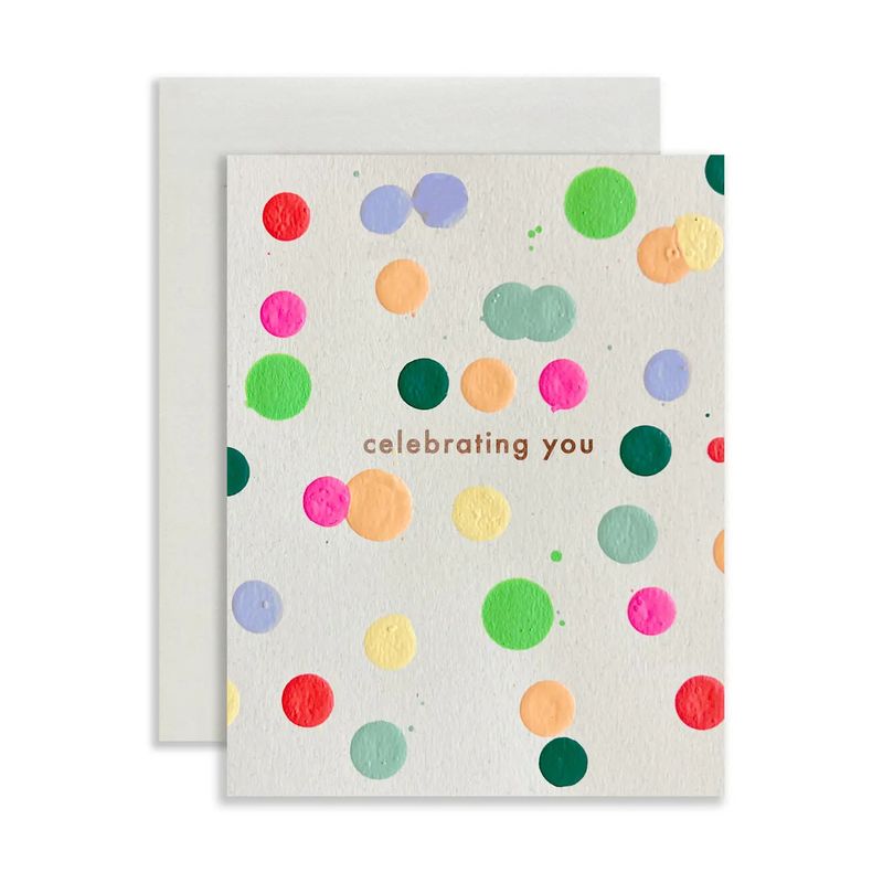 Celebrating You Dot Card