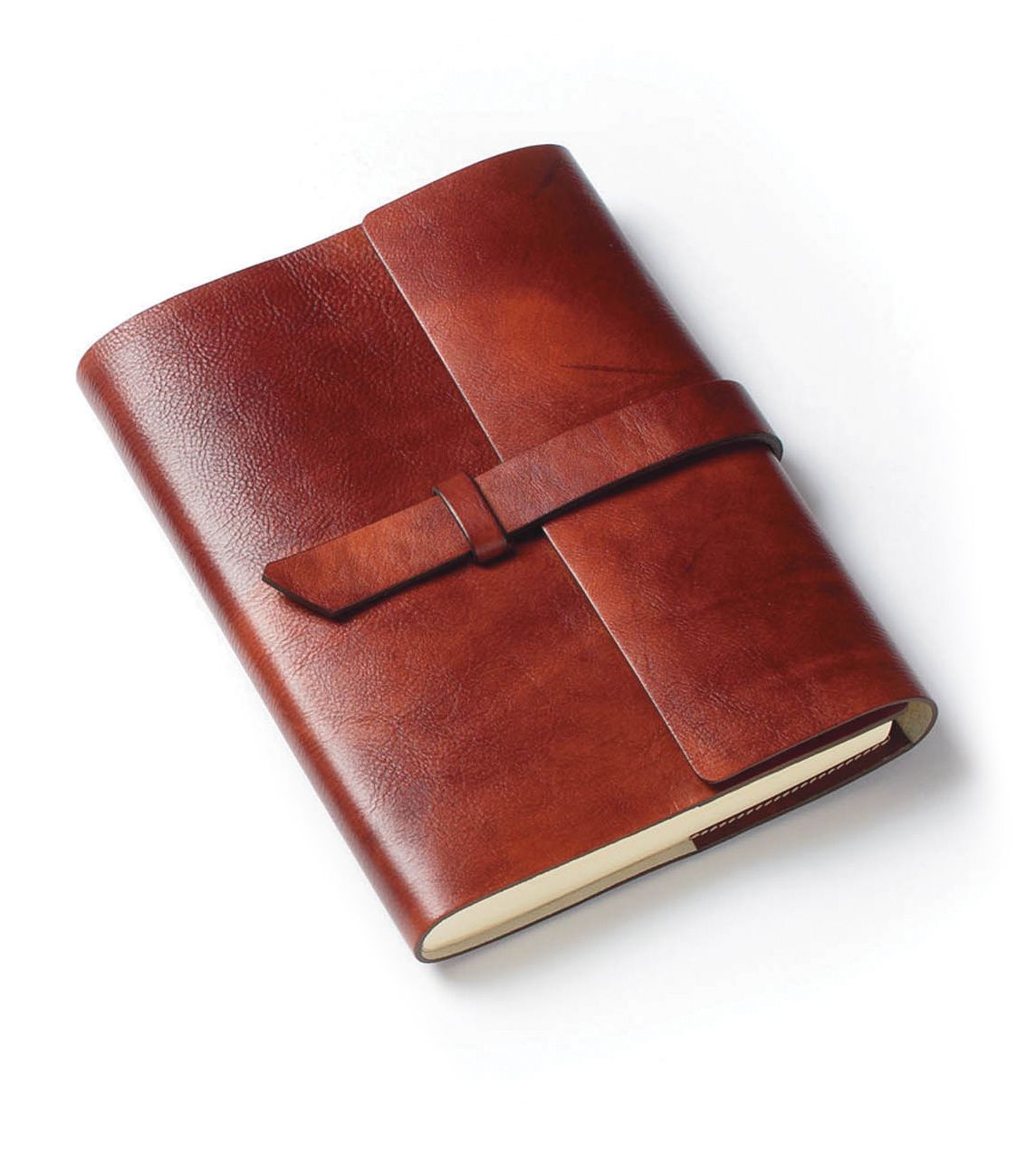 Fiorentina Francescano Refill Leather Journal 6x9 Brown