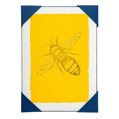Gold Foil Bee Notelets (box of 5)