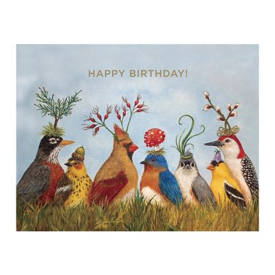 Angie's Party Birthday Card