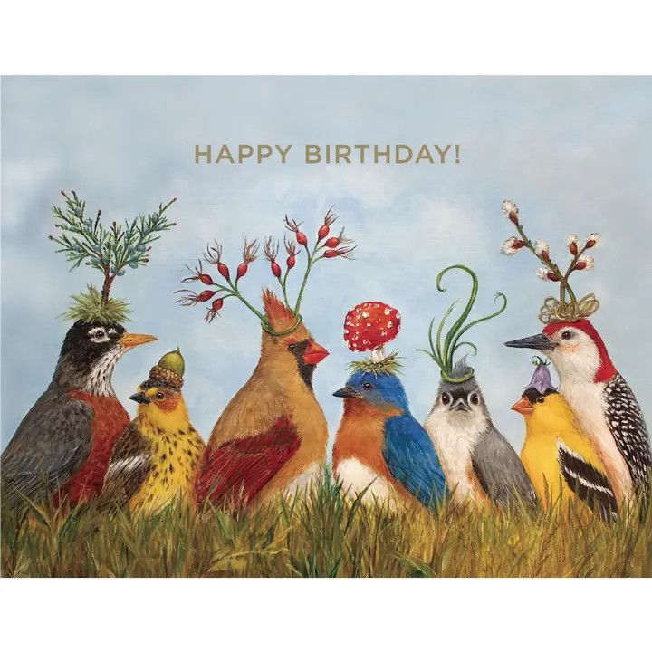 Angie's Party Birthday Card