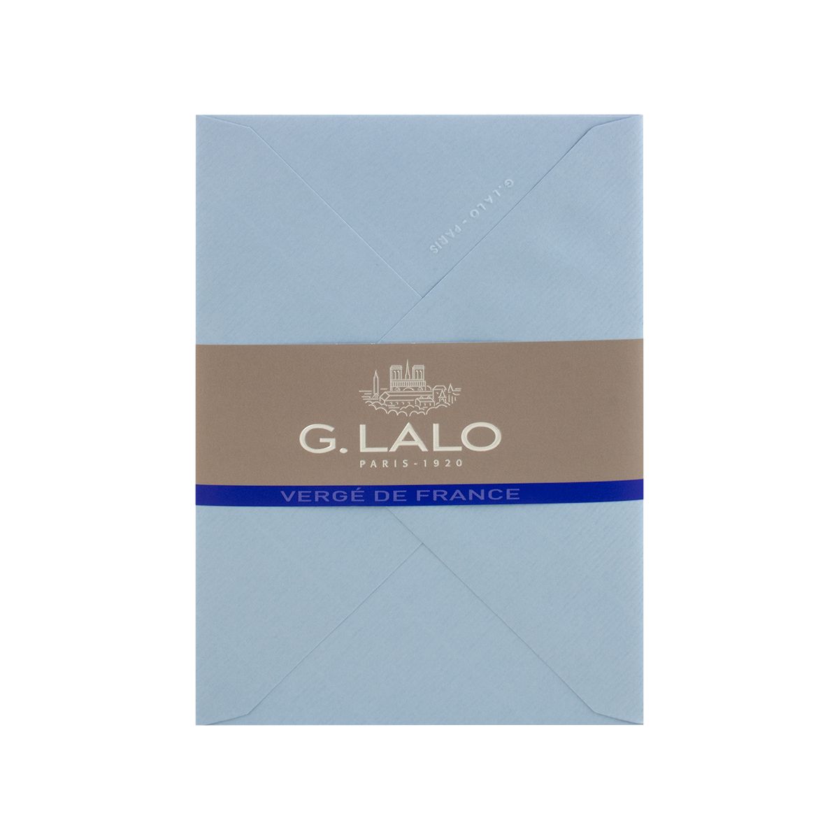 G. Lalo Gummed Envelopes - Blue (pack of 25)