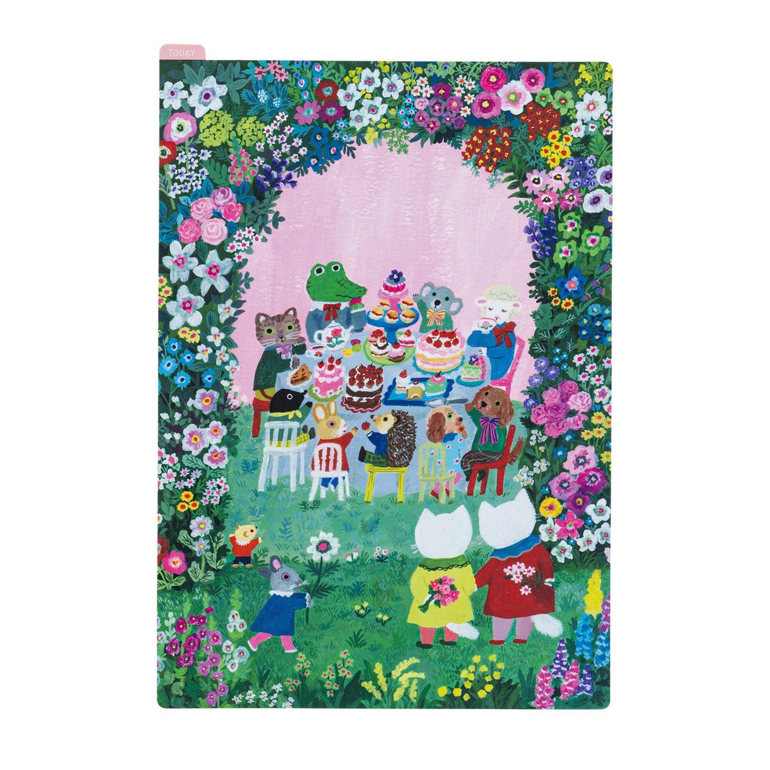 Hobonichi A5 Pencil Board Yumi Kitagishi: In the Garden
