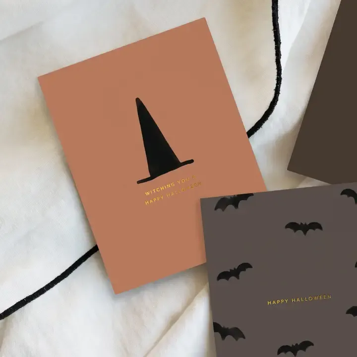 Halloween Bat Card