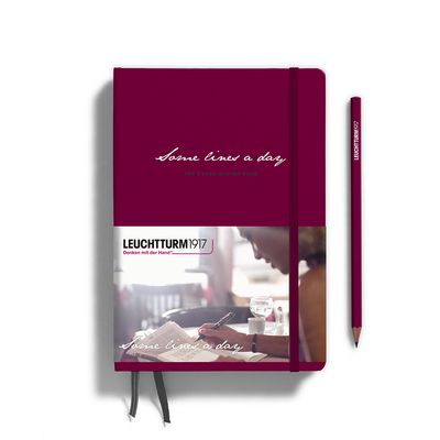 Leuchtturm1917 - Some Lines A Day 5 Year Memory Book - Port Red
