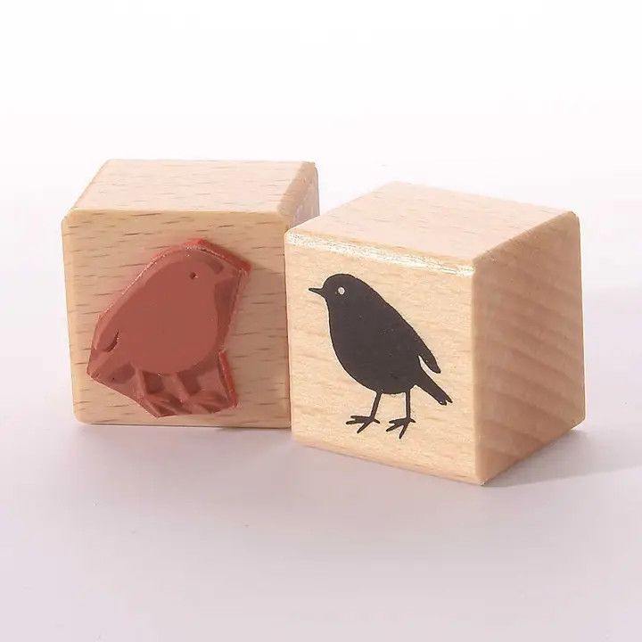 Little Bird Rubber Stamp