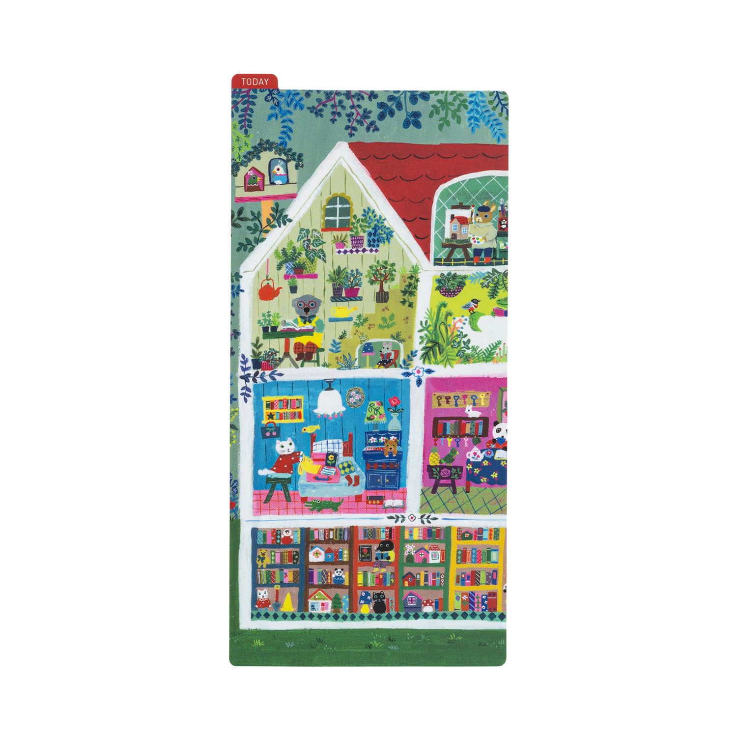Hobonichi Weeks Pencil Board Yumi Kitagishi: Animal Condo
