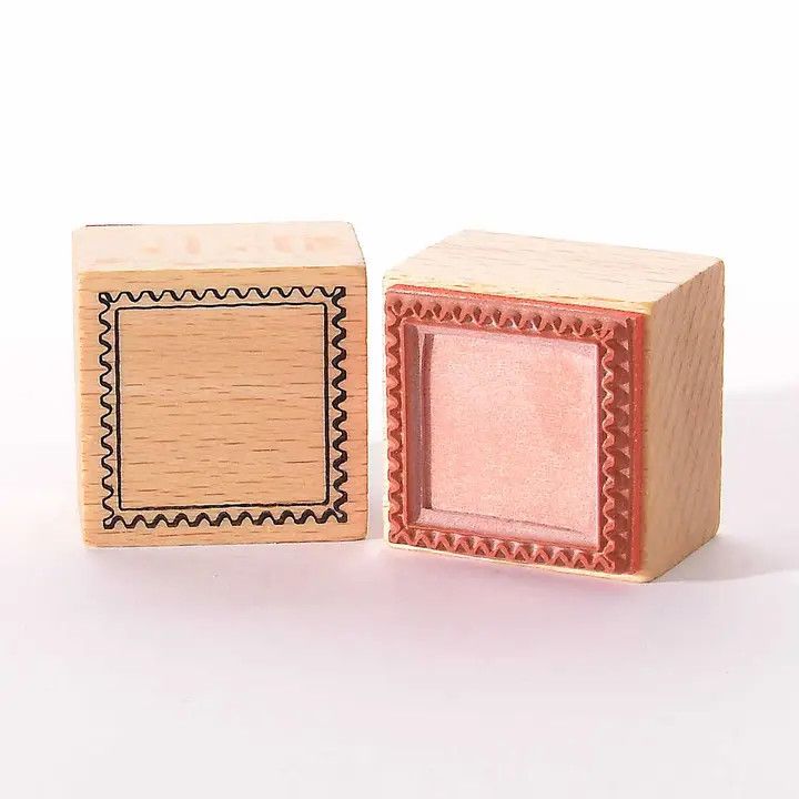 Postage Stamp Rubber Stamp